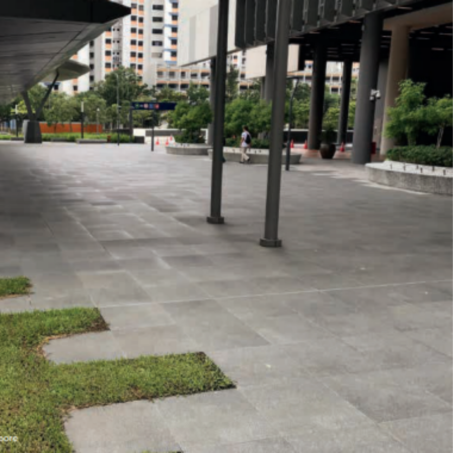 RAISED ACCESS FLOOR FOR OUTDOORS | stone