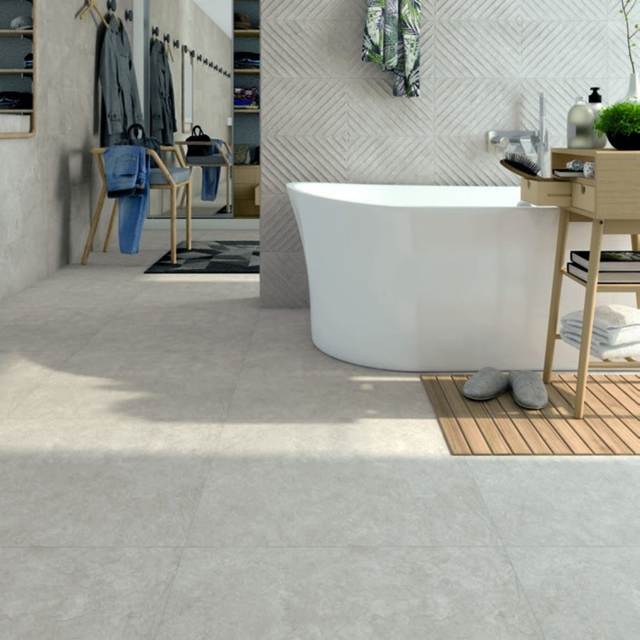 SUELO DE PORCELANATO PIEDRAS - ARQMAT
