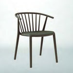 UPHOLSTERED WOODY CHAIR