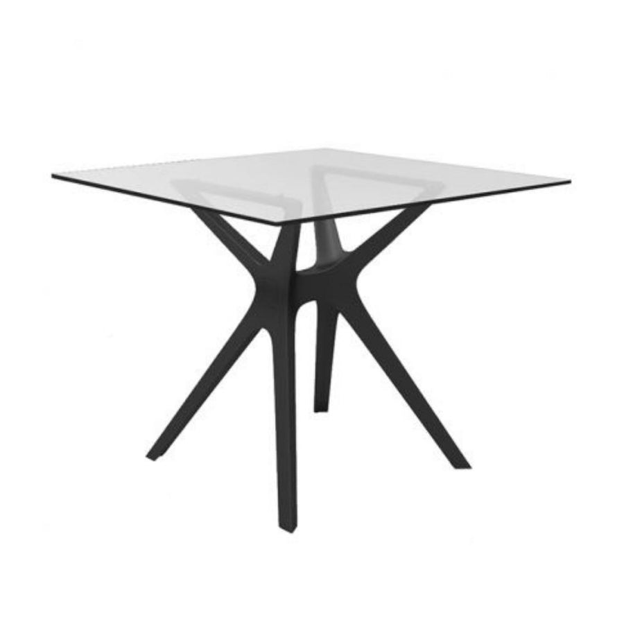 CANDLE TABLE S 70X70 GLASS