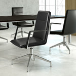 SWIVEL MEETING CHAIR WITH STOPERS | ATOS