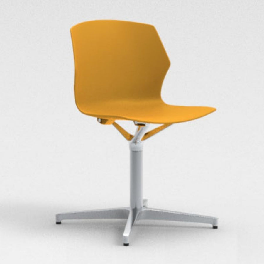SWIVEL MEETING CHAIR WITH STOPERS | NO-FRILL