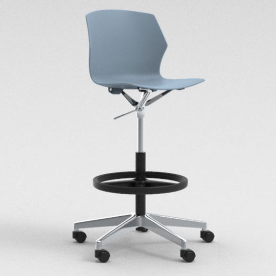 STOOL WITH WHEELS | NO-FRILL