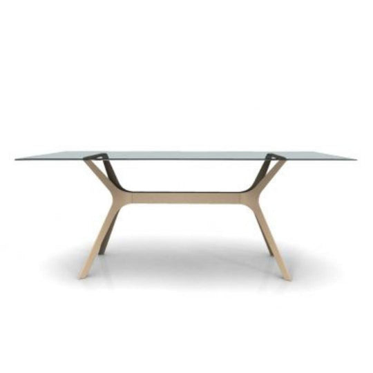 CANDLE TABLE L 180X90 GLASS