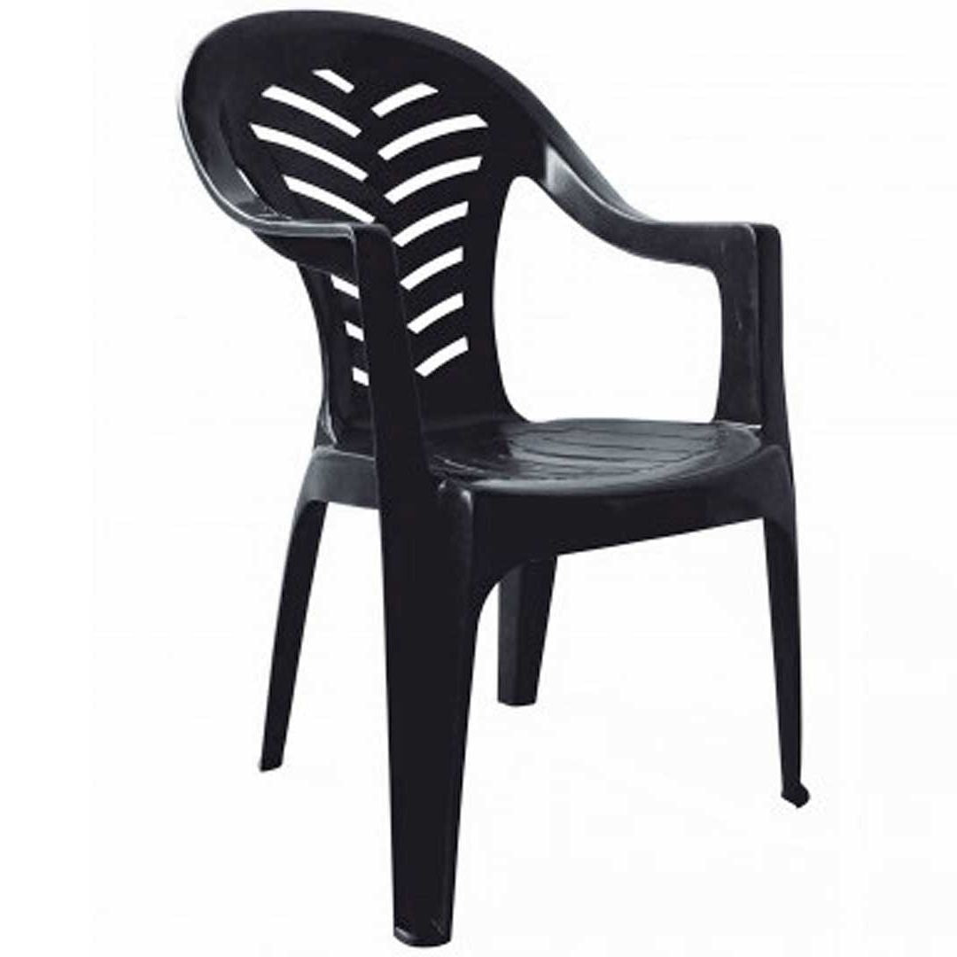 CHAIR WITH PALM ARMS