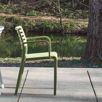 CHAIR WITH LAMA ARMS