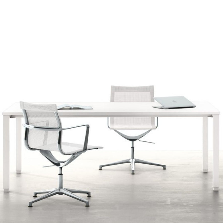 SILLA DE REUNIÓN GIRATORIA CON TOPES | EVOLE
