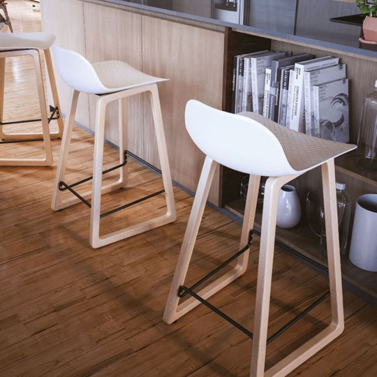 WOODEN SKATE STOOL | NUT