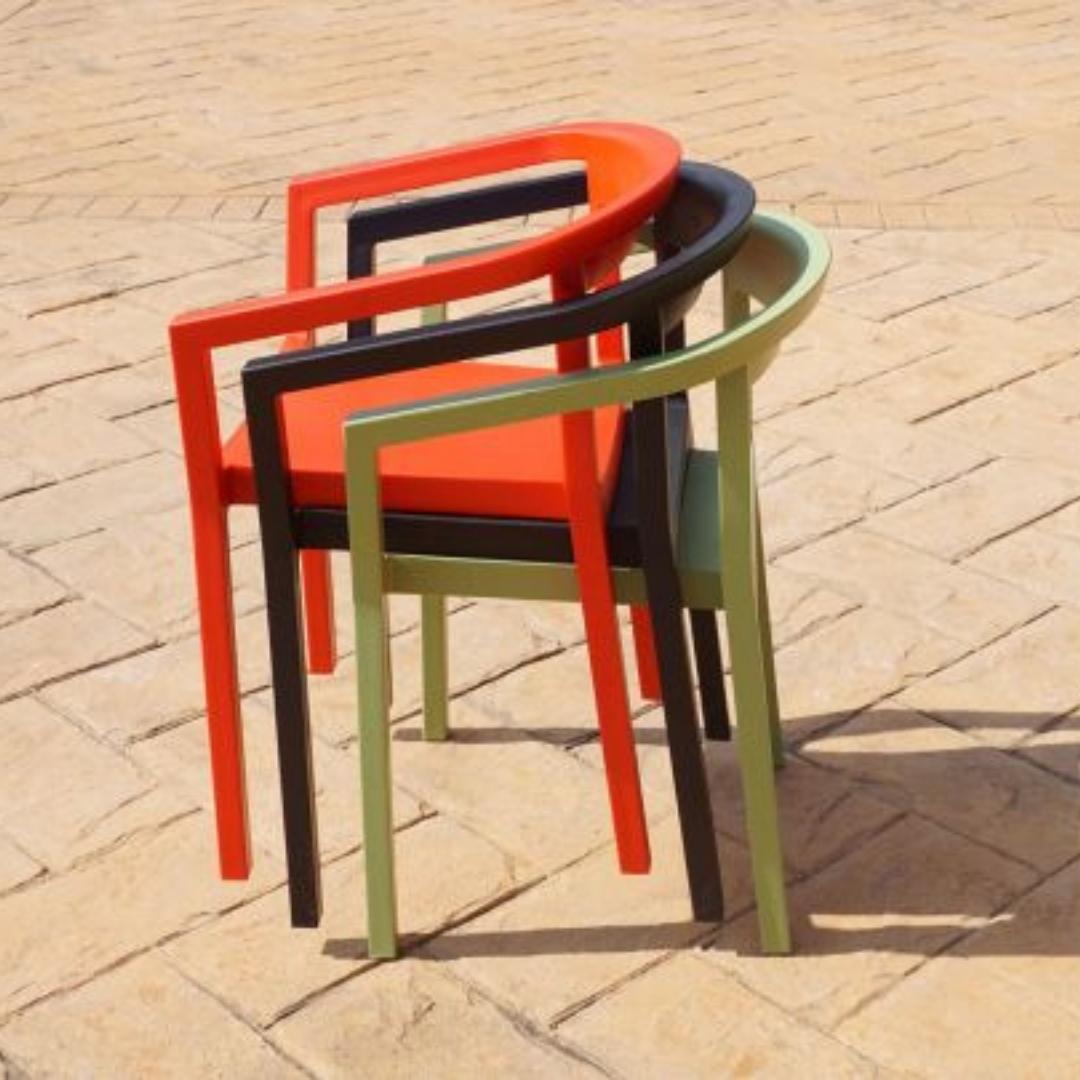 PEACH CHAIR WITH ARMS