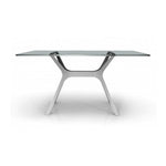 CANDLE TABLE M 120X80 GLASS