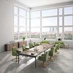 SILLA CONFIDENTE BASE MADERA | RAY - ARQMAT
