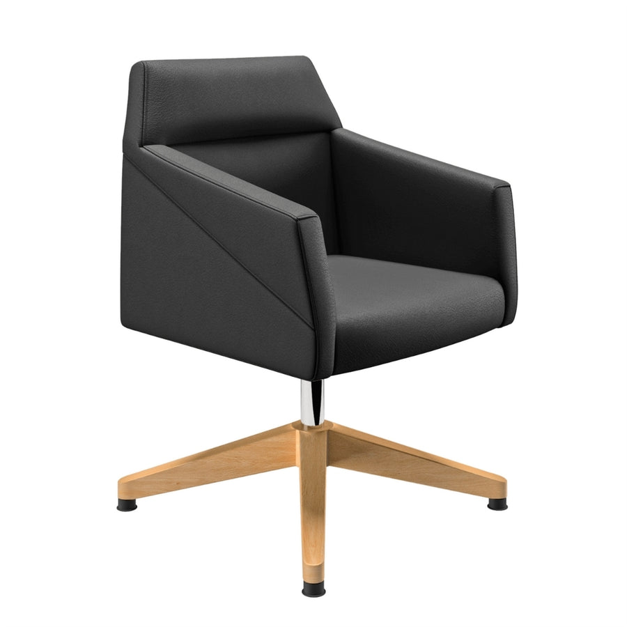 SILLA CONFIDENTE BASE MADERA | RAY - ARQMAT
