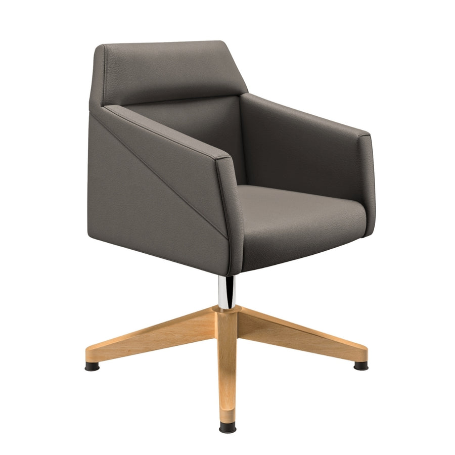 SILLA CONFIDENTE BASE MADERA | RAY - ARQMAT