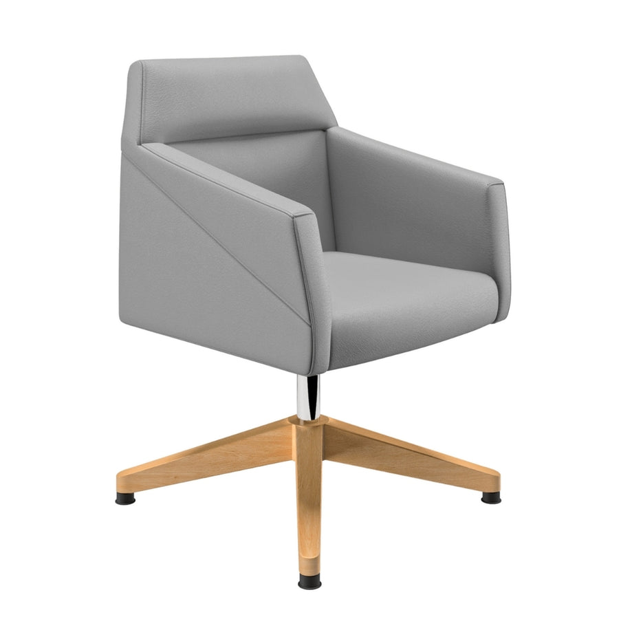SILLA CONFIDENTE BASE MADERA | RAY - ARQMAT
