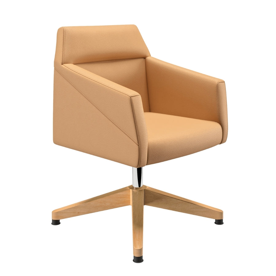 SILLA CONFIDENTE BASE MADERA | RAY - ARQMAT