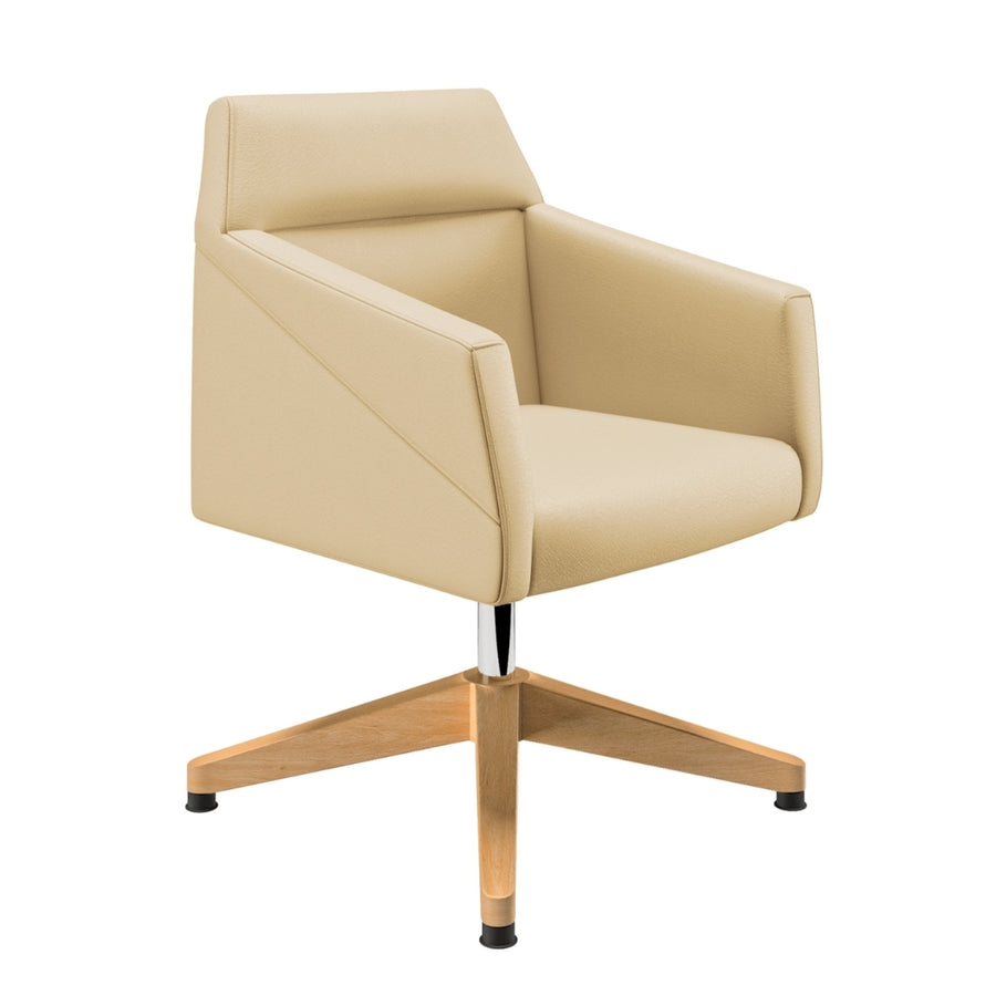 SILLA CONFIDENTE BASE MADERA | RAY - ARQMAT