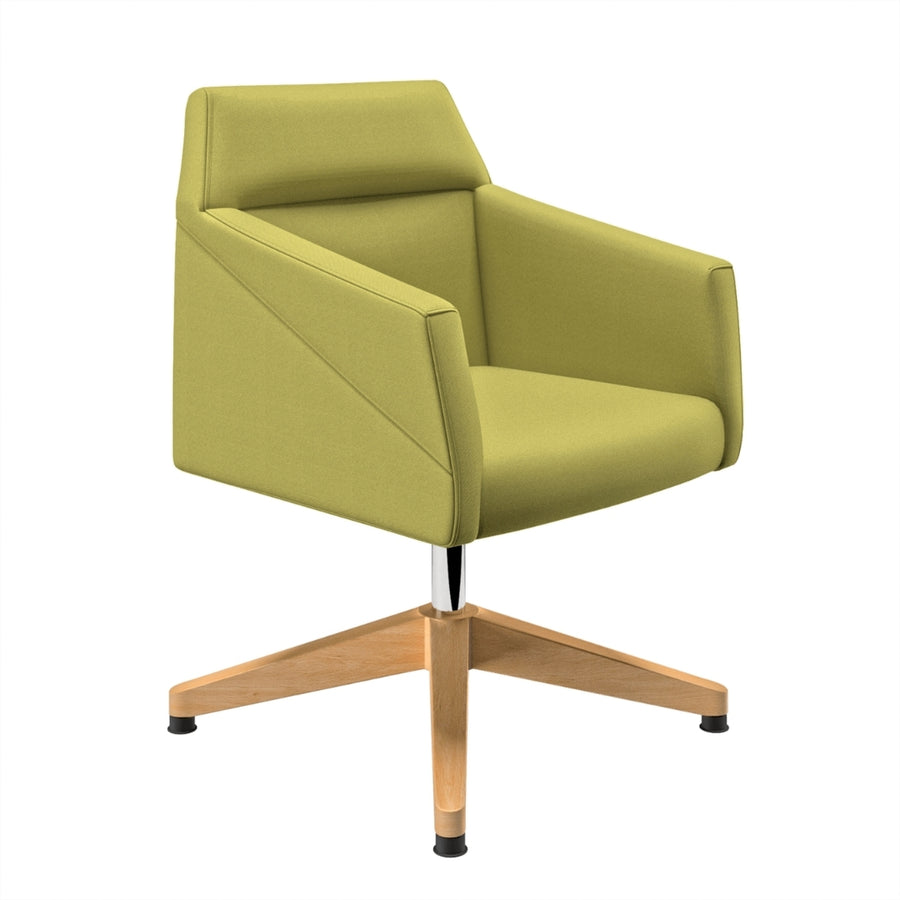 SILLA CONFIDENTE BASE MADERA | RAY - ARQMAT