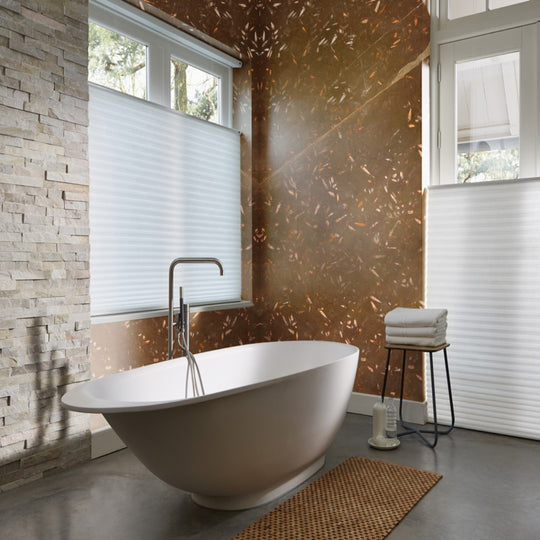 SUELO DE MÁRMOL FOSILE BROWN MARRONES - ARQMAT