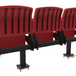 STAR ARMCHAIR 421-422-423 MONORAIL TRIPLE FLOOR MOUNTED