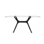 CANDLE TABLE M 120X80 GLASS