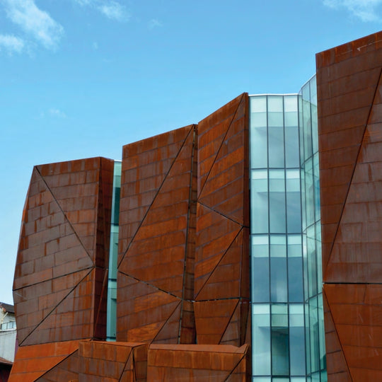 FACHADA DE ACERO COR-TEN - ARQMAT