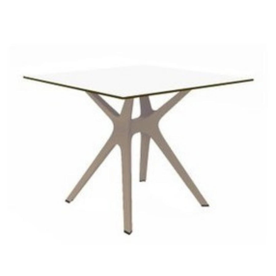 CANDLE TABLE S 70X70 GLASS