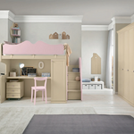 ARCADIA BEDROOMS FOR CHILDREN | BUNK AC208