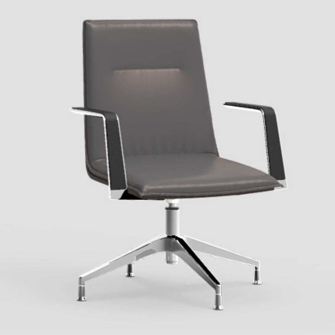 SWIVEL MEETING CHAIR WITH STOPERS | ATOS