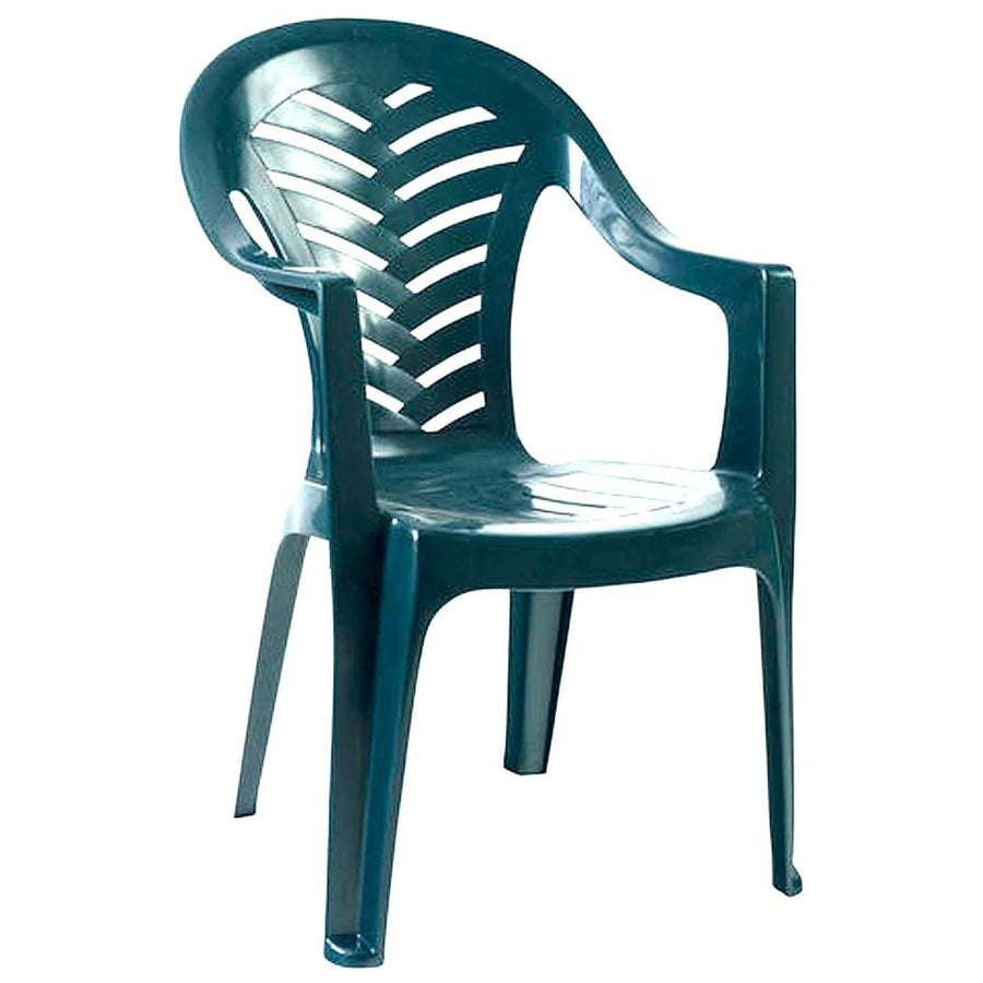 CHAIR WITH PALM ARMS