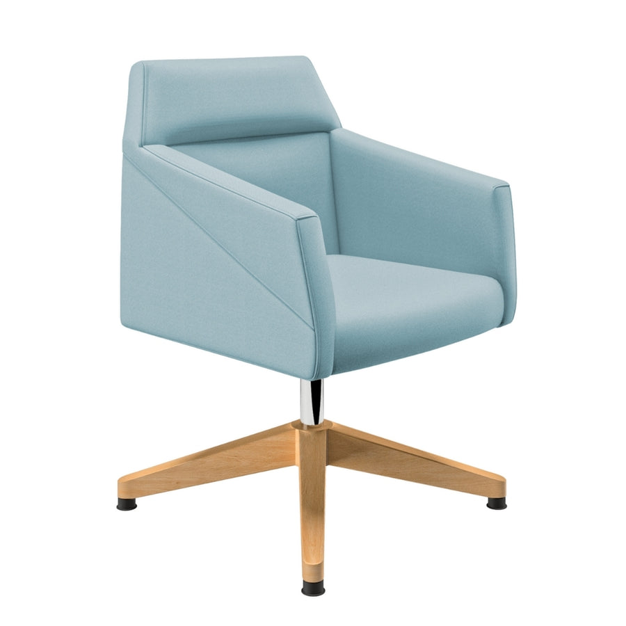 SILLA CONFIDENTE BASE MADERA | RAY - ARQMAT