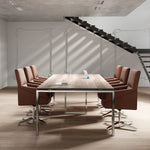 SILLA CONFIDENTE BASE CROMADA | RAY - ARQMAT