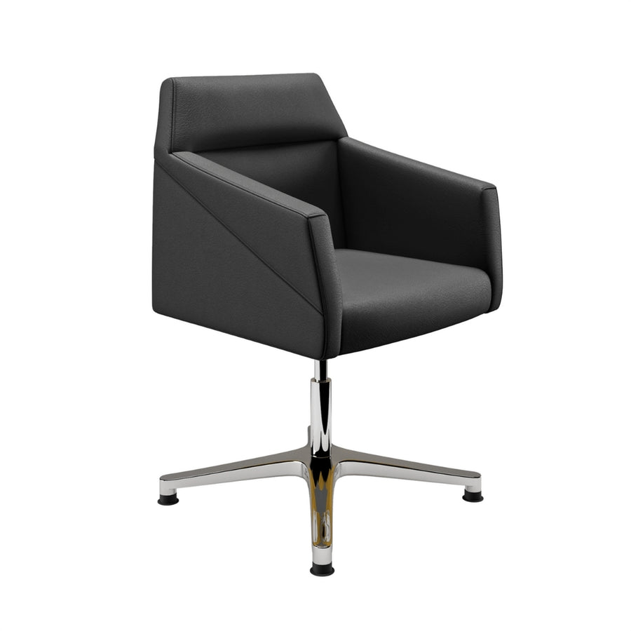 SILLA CONFIDENTE BASE CROMADA | RAY - ARQMAT