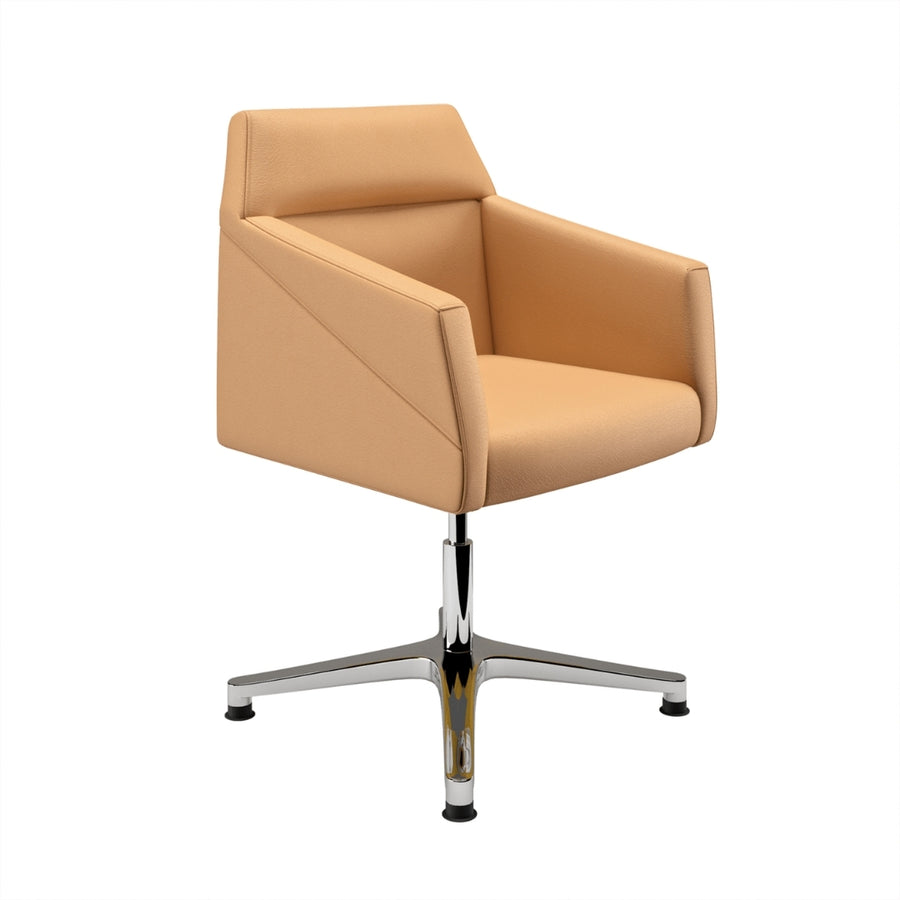 SILLA CONFIDENTE BASE CROMADA | RAY - ARQMAT
