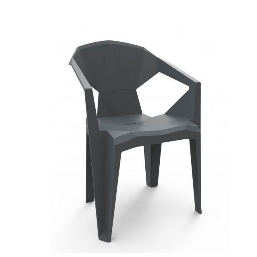 DELTA CHAIR WITH ARMS