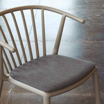 UPHOLSTERED WOODY CHAIR