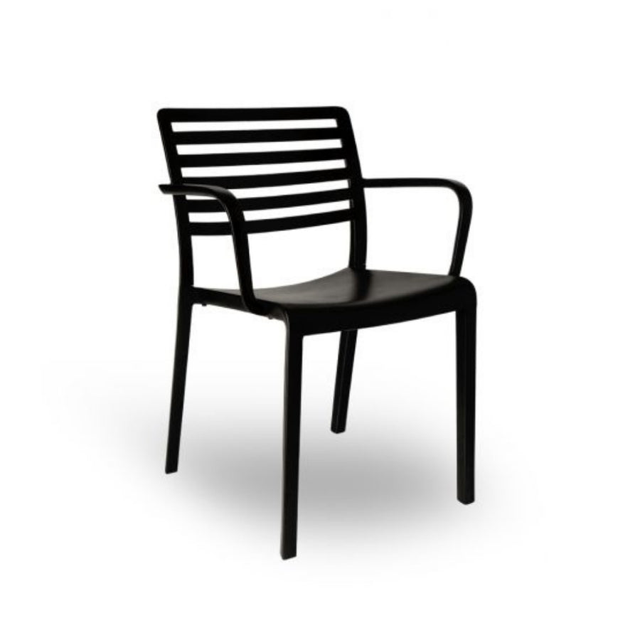 CHAIR WITH LAMA ARMS