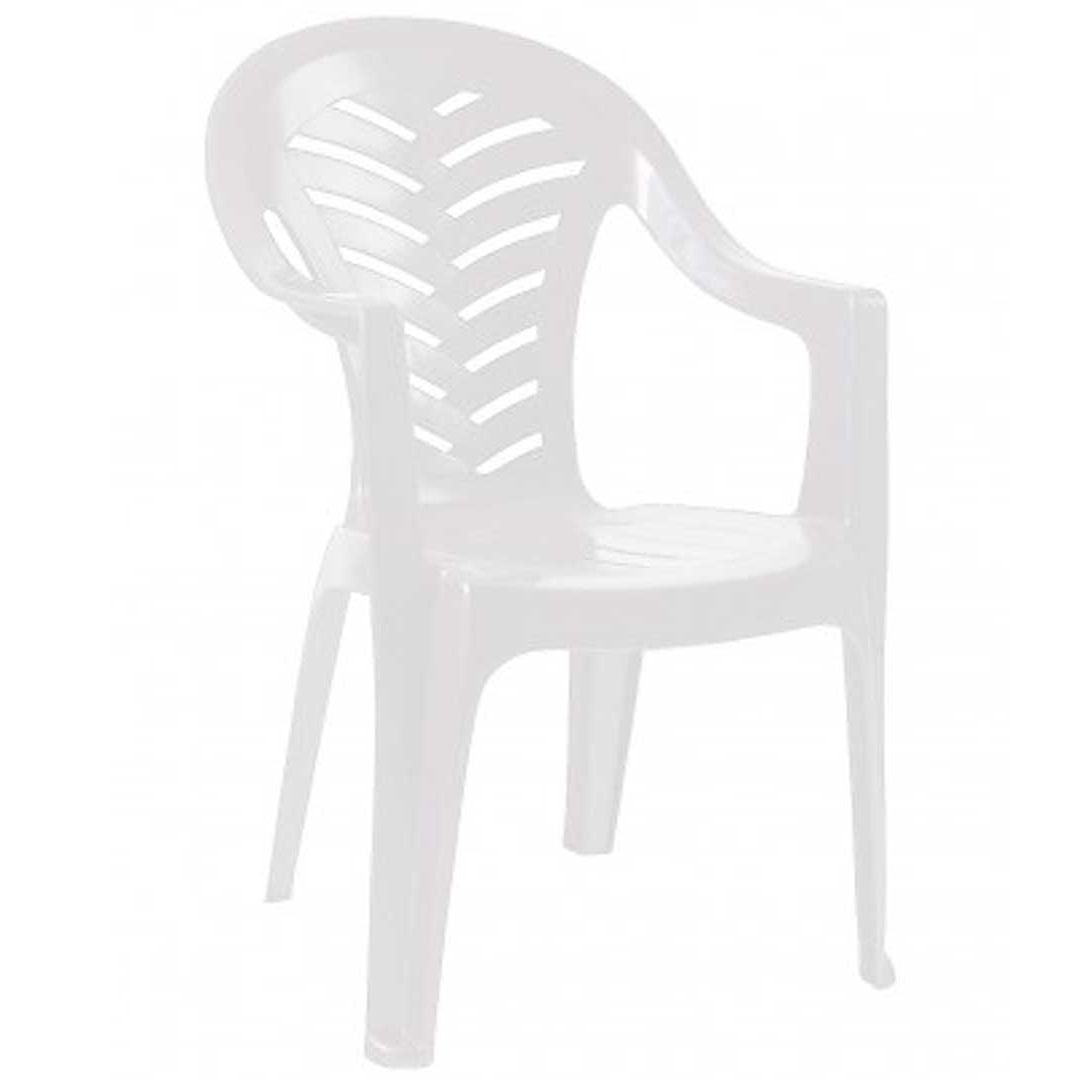 CHAIR WITH PALM ARMS