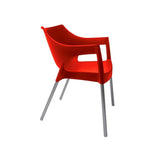 CHAIR WITH POLE ARMS