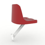 BUTACA SHELL SEATS FIXED WITH METAL BRACKETS BETA 101 STEP MOUNTED