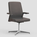 SWIVEL MEETING CHAIR WITH STOPERS | THEOS
