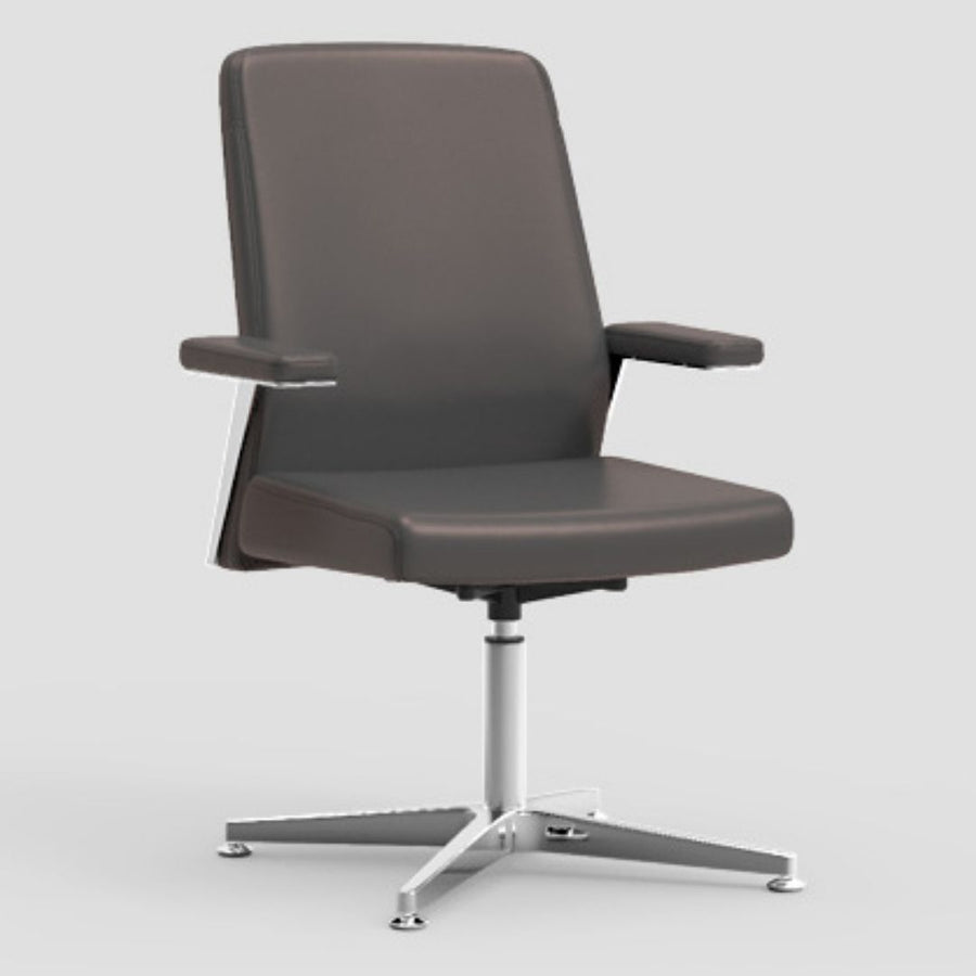SWIVEL MEETING CHAIR WITH STOPERS | THEOS
