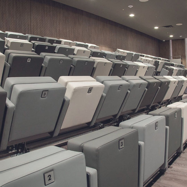 RECTRACTABLE SEATING SYSTEM | COMMERCIAL ARMCHAIRS – ARQMAT