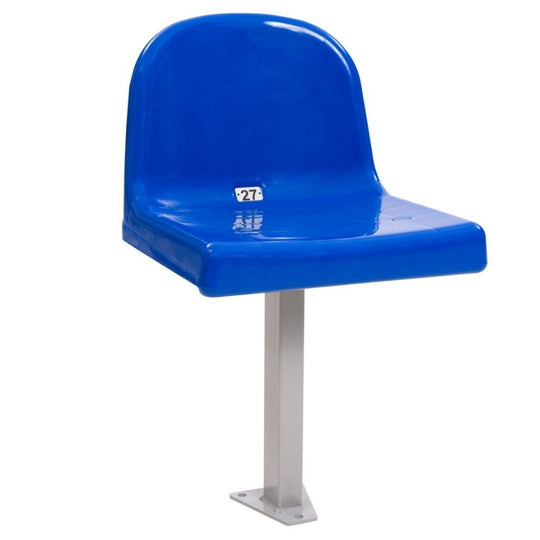 ARMCHAIR SHELL SEATS FIXED WITH METAL BRACKETS EPSILON 201 FLOOR MOUNTED