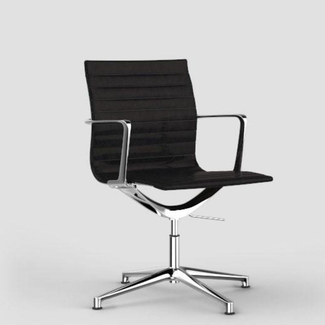 SWIVEL MEETING CHAIR WITH STOPERS | EVOLE