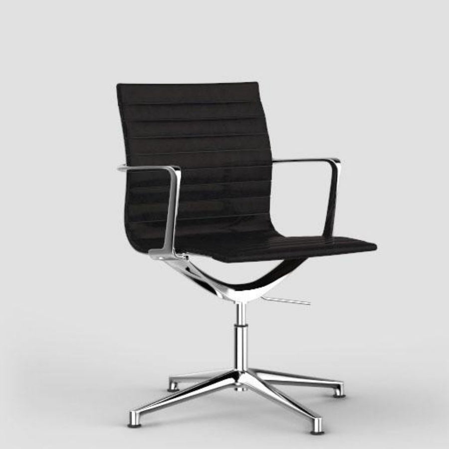 SILLA DE REUNIÓN GIRATORIA CON TOPES | EVOLE
