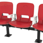 ARMCHAIR LINE 421-422-423 MONORAIL TRIPLE FLOOR MOUNTED