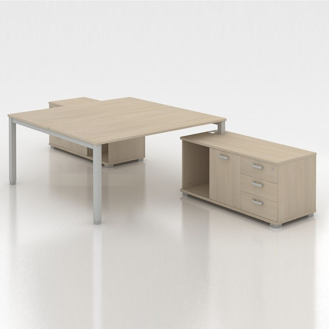 BENCH TYPE TABLES FACING 2 SEATS | BENCH TEMPO