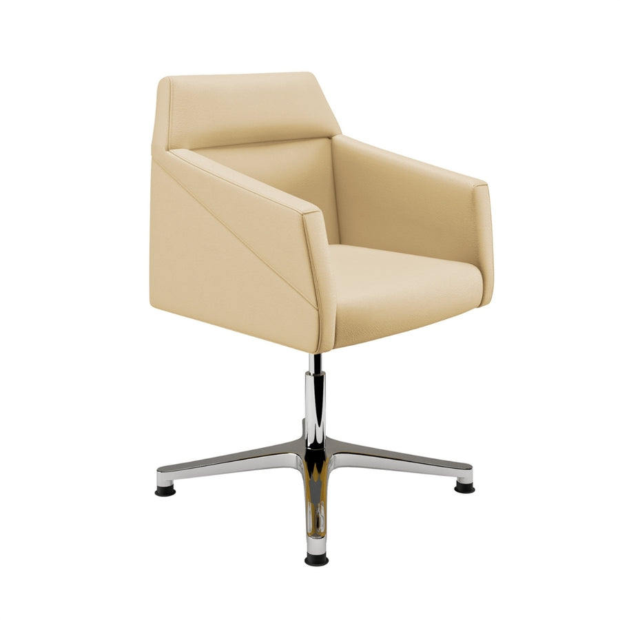 SILLA CONFIDENTE BASE CROMADA | RAY - ARQMAT
