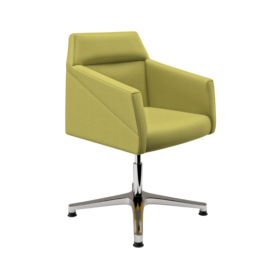 SILLA CONFIDENTE BASE CROMADA | RAY - ARQMAT