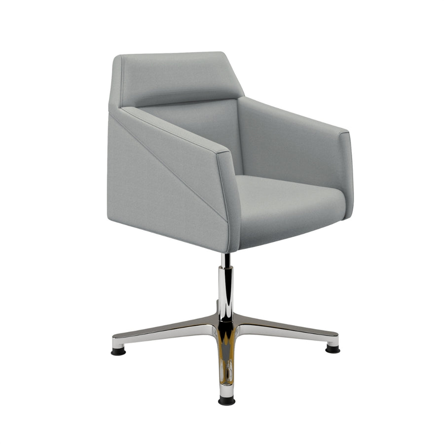 SILLA CONFIDENTE BASE CROMADA | RAY - ARQMAT